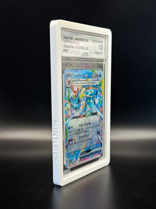 MintLock AGS Grading Protective Case - Pure White